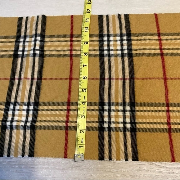 FRAAS Plaid Oversized Cashmink® Scarf, Camel Plaid - Picture 7 of 7